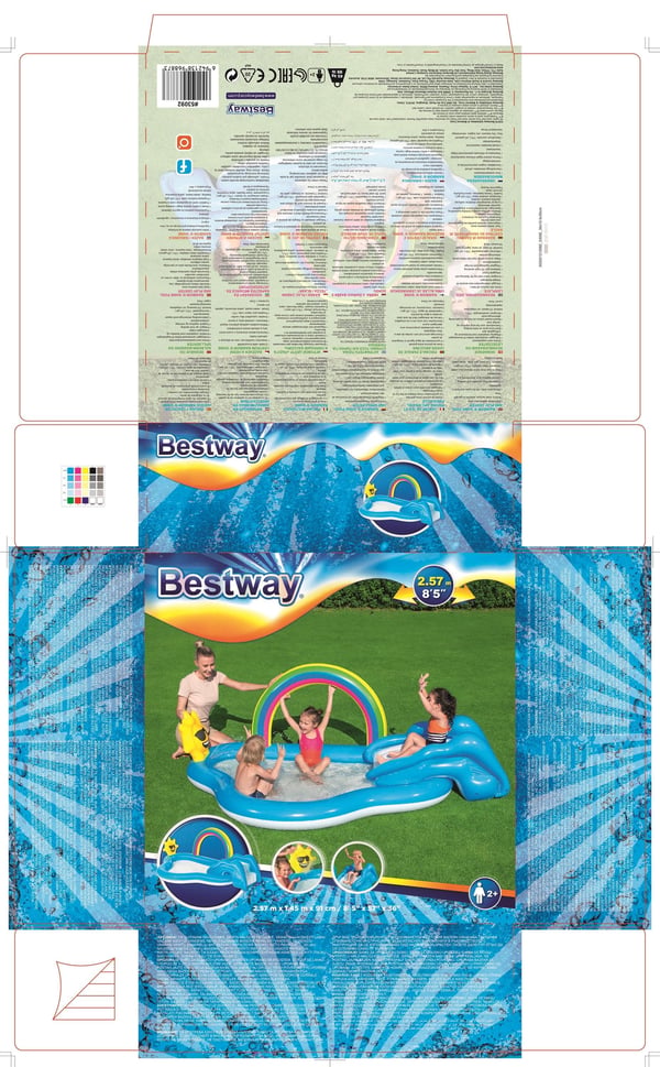 Bestway 53092 Børnepool Oppustelig pool