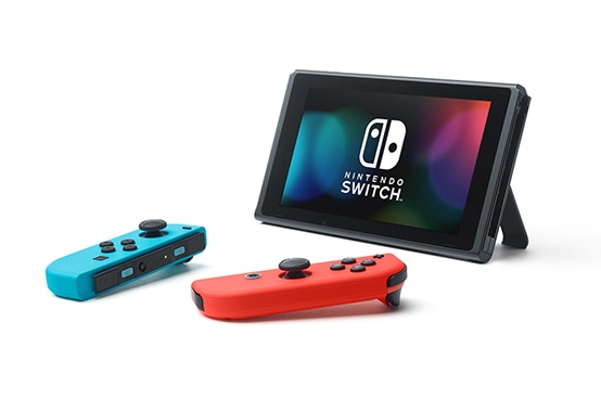 Nintendo Switch Joy‑Con bærbar spilkonsol 15,8 cm (6.2") 32 GB Wi-Fi Sort, Blå, Rød