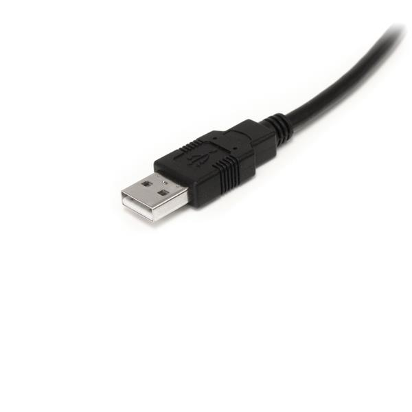 StarTech.com USB2HAB30AC USB-kabel USB 2.0 9 m USB A USB B 0,48 Gbit/sek. Sort