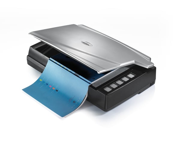 Plustek OpticBook A300 Plus Flatbed skanner 600 x 600 dpi A3 Sort, Sølv