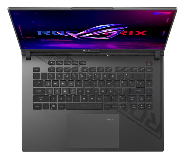 ASUS ROG Strix G16 G614JV-N3174W Intel® Core™ i9 i9-13980HX Laptop 40,6 cm (16") WUXGA 32 GB DDR5-SDRAM 1 TB SSD NVIDIA GeForce RTX 4060 Wi-Fi 6E (802.11ax) Windows 11 Home Grå