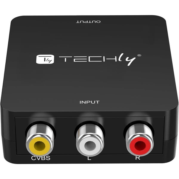 Techly IDATA SPDIF-6E3 video omformer Aktiv videoomformer 1920 x 1080 pixel