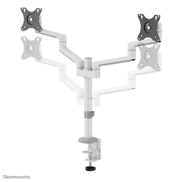 Neomounts DS60-425WH2 fäste och ställ till bildskärm 68,6 cm (27") Bord Vit