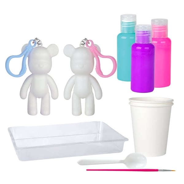 Gear2Play Marble Bear Sleutelhanger Gietverf set