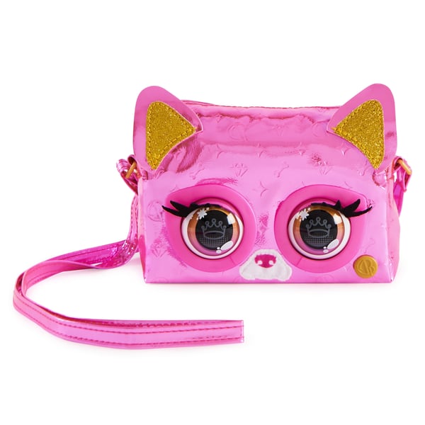 Purse Pets BAG Metallic Magic Frenchie OC GML Rosa Pojke/flicka Handväska