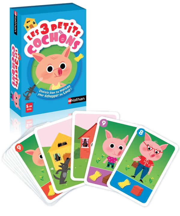 Nathan Les 3 petits cochons