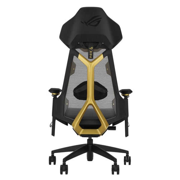 ASUS ROG Destrier Edition 20 Universal spelstol Stoppad sits Svart, Guld