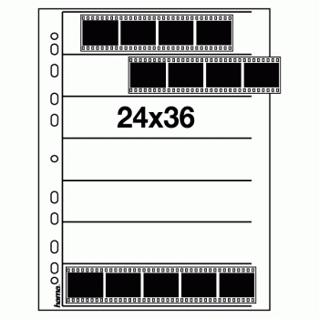 Hama Negative sleeves, 24 x 36 mm, Polypropylene fotoalbum og arkbeskyttelse