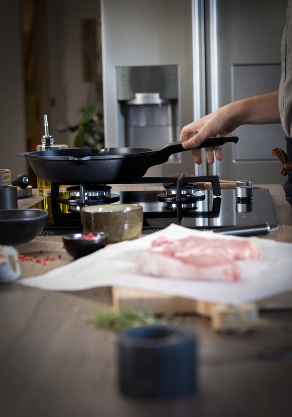 Tefal E24940 Rund Sort
