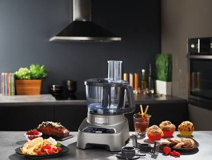 Moulinex FP827E10 matberedare 1000 W 3 l Grå
