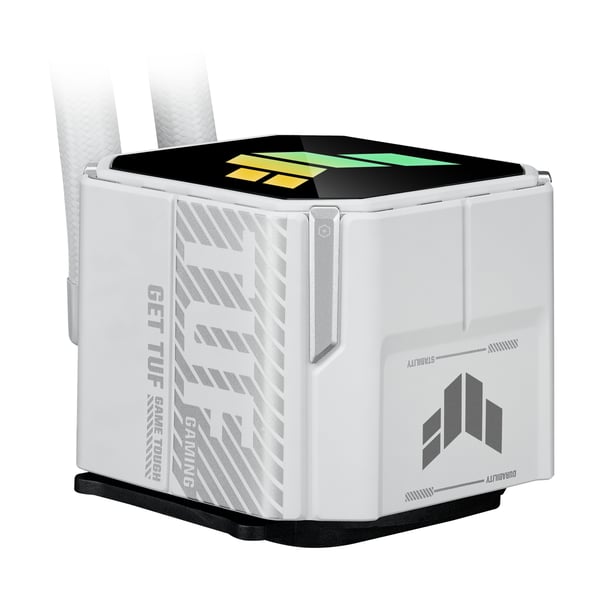 ASUS TUF Gaming LC III 360 ARGB White Edition Computerkabinet Alt-i-en væskekøler 12 cm Hvid