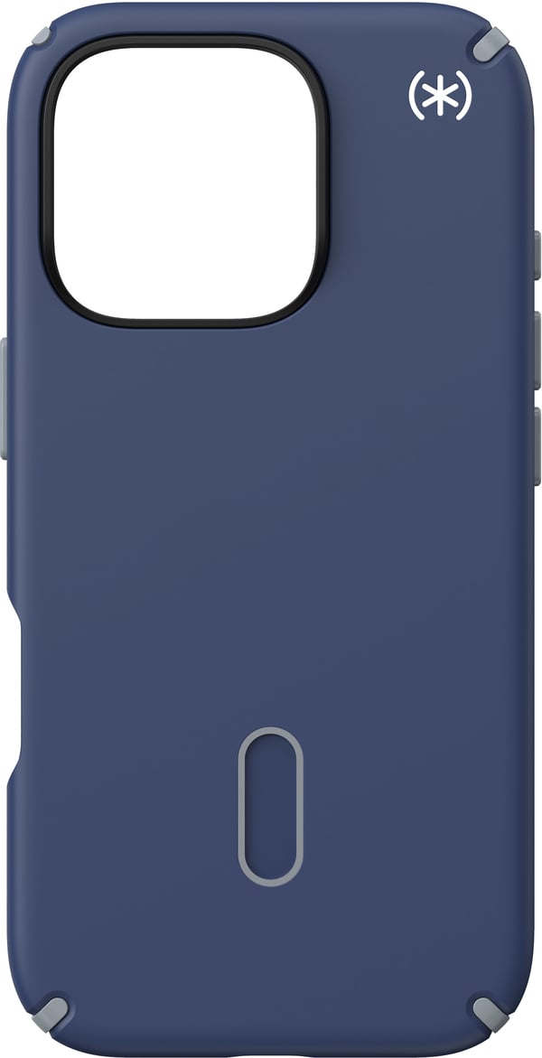 Speck Presidio2 Pro ClickLock & MagSafe til iPhone 16 Pro marineblå