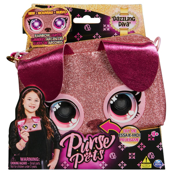 Purse Pets BAG INA PursePets Wristlet Puppy GML Fuchsia, Rosa Flicka Clutchväska