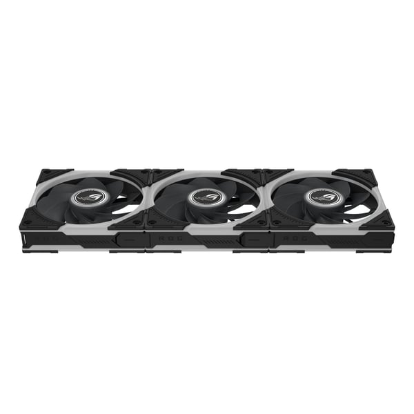 ASUS ROG Eurux GR120 ARGB Reverse Fan - Triple Pack Datorväska 12 cm Svart, Vit 3 styck