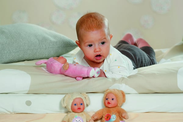 Zapf BABY born for babies Cutie 3 ass. 18cm