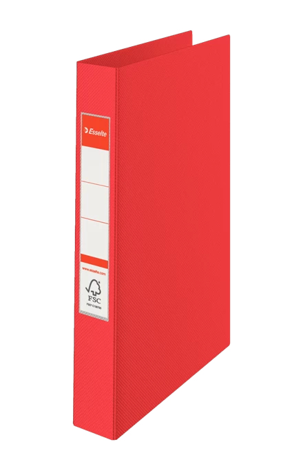 Esselte Vivida ringordner, 30% recirkuleret PP-folie (før-forbrug) FSC® A4 2RR/25 mm