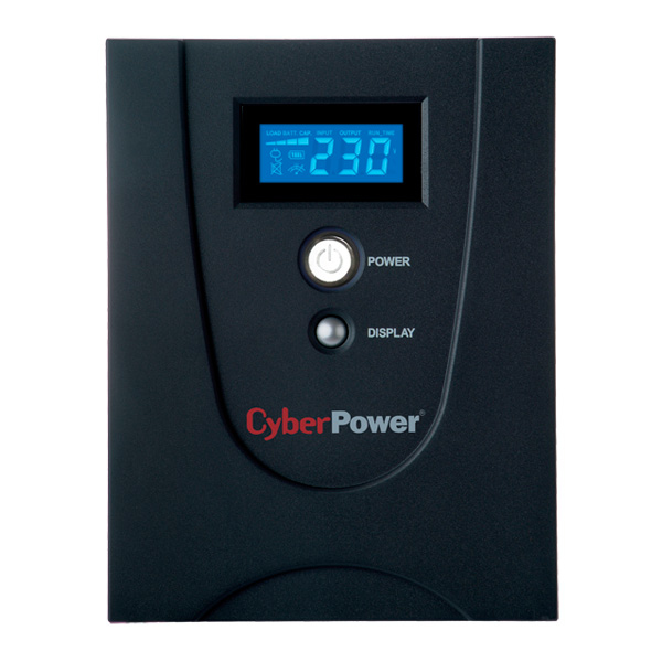 CyberPower VALUE2200EILCD strömskydd (UPS) 2,2 kVA 1320 W 6 AC-utgångar