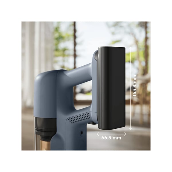 Electrolux EP72H21WET 2-i-1 stangstøvsuger Batteri Dry Poseløs 0,3 L Blå
