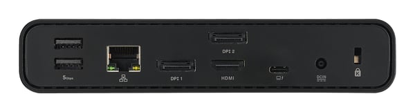 ASUS Triple Display USB-C Dock Duo DC301 Ledningsført Sort