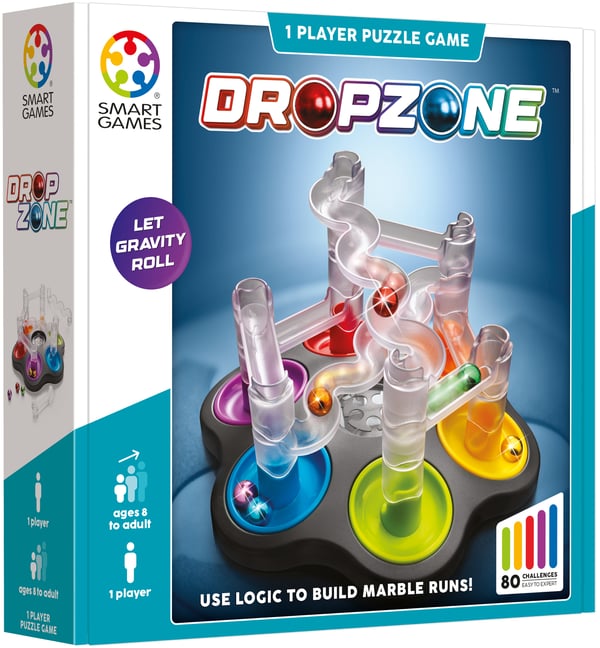 SmartGames Dropzone Marmorikuularata