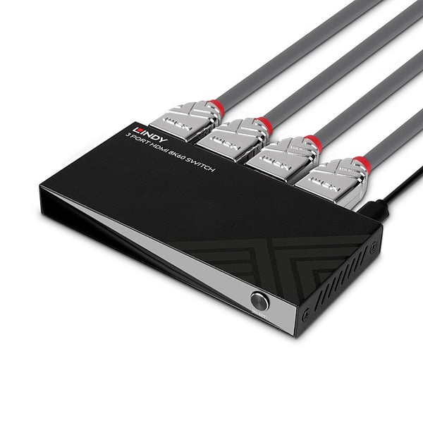 Lindy 3-Portars HDMI 8K60 Switch