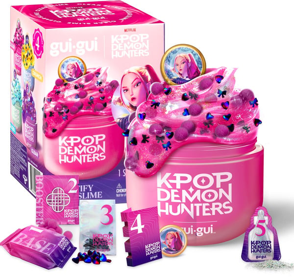 Moose Toys Gui Gui Slijm - KPop Demon Hunters