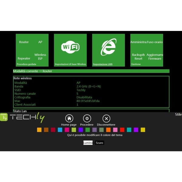Techly I-WL-REPEATER2 trådløs router Hurtigt ethernet Sort, Hvid
