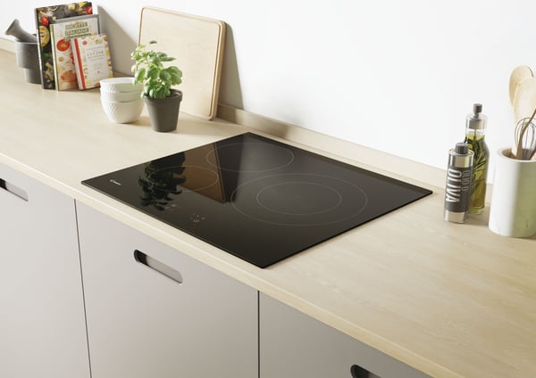 Candy Idea CI633C/M1 Svart Inbyggd 59 cm Induktionshäll med zon 3 zone(s)