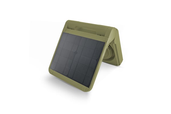 Unold Solarventilator Camping 86516 Grön 20 cm Handhållen fläkt