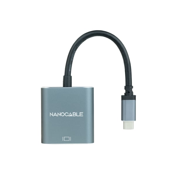 Nanocable 10.16.4101-G USB grafisk adapter 1920 x 1200 pixel Grå
