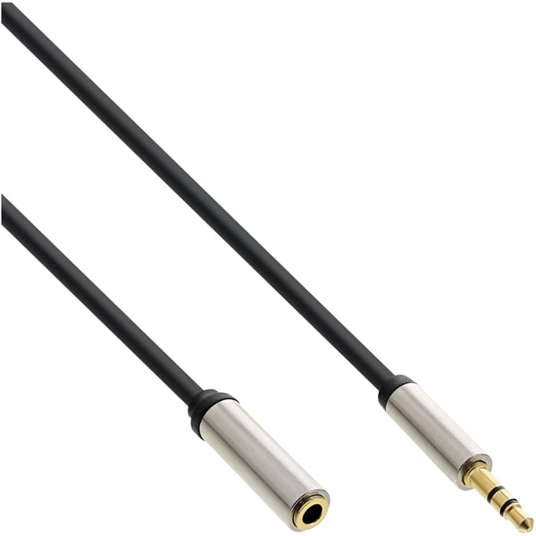 InLine 99235 ljudkabel 5 m 3,5mm Svart InLine 99235 ljudkabel 5 m 3,5mm Svart