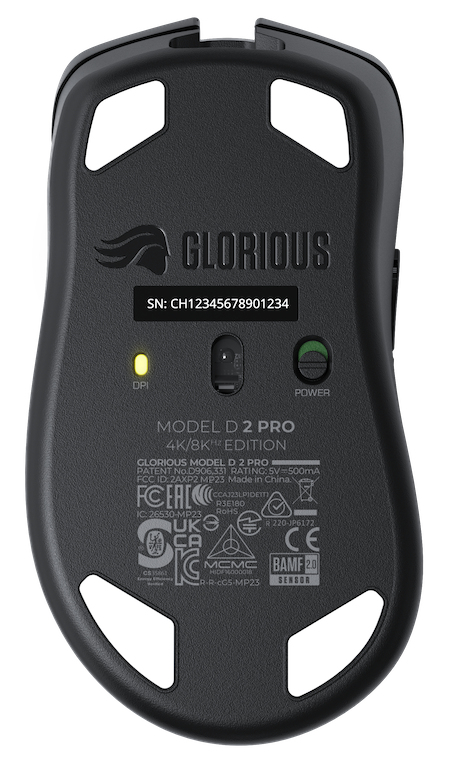 Glorious Gaming Model D 2 PRO Wireless mus Spil Højre hånd RF trådløst Optisk 26000 dpi