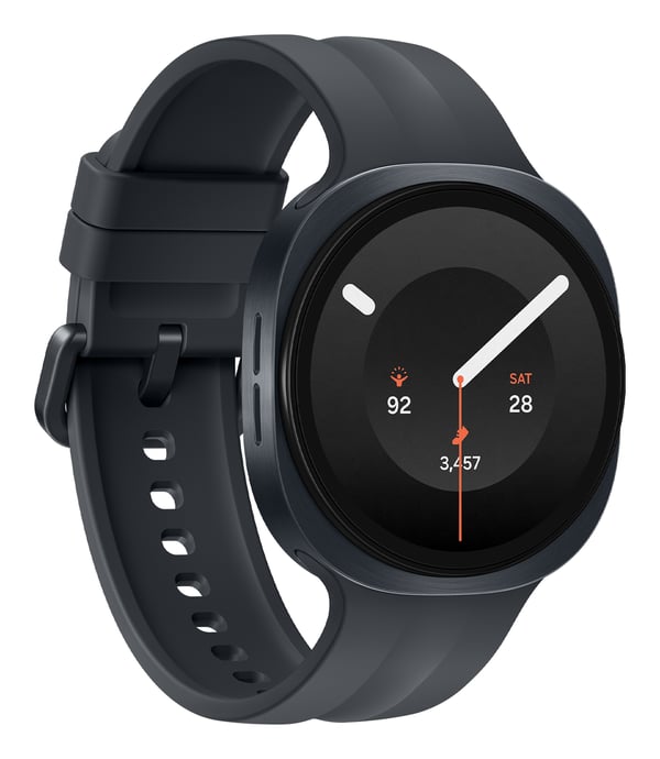 Samsung Galaxy Watch9 3,3 cm (1.3") AMOLED 40 mm Digitaalinen 438 x 438 pikseliä Kosketusnäyttö Grafiitti Wi-Fi GPS (satelliitti)