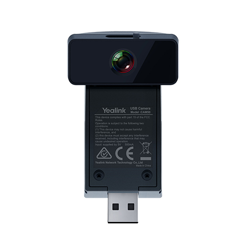Yealink CAM50 2 MP Sort 1280 x 720 pixel 30 fps