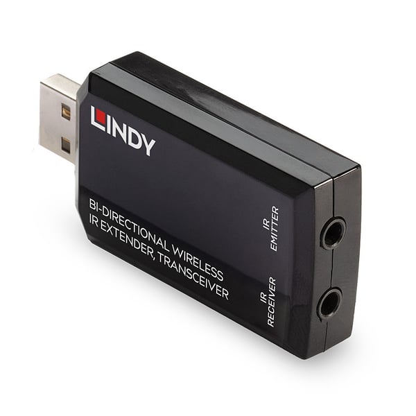 Lindy 38331 AV forlænger AV -sender og transceiver Sort