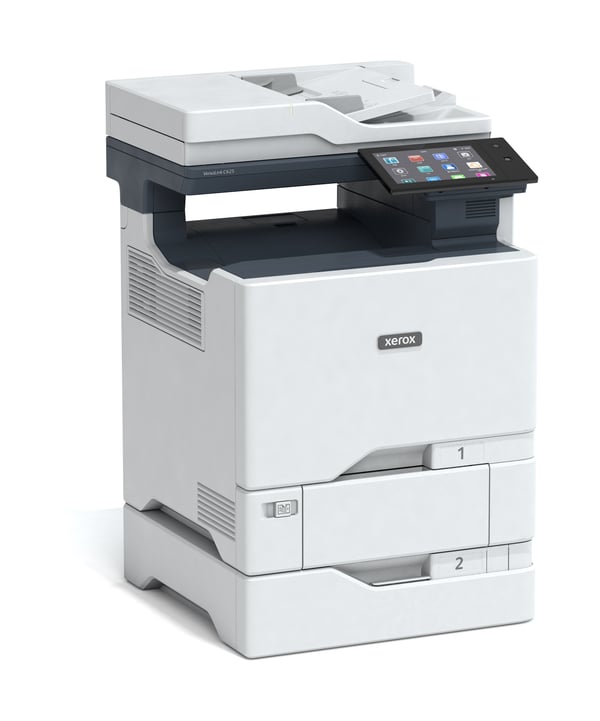 Xerox VersaLink C625 A4 50 sid/min dubbelsidig kopiering/utskrift/scanning/fax, PS3 PCL5e/6, 2 magasin totalt 650 ark