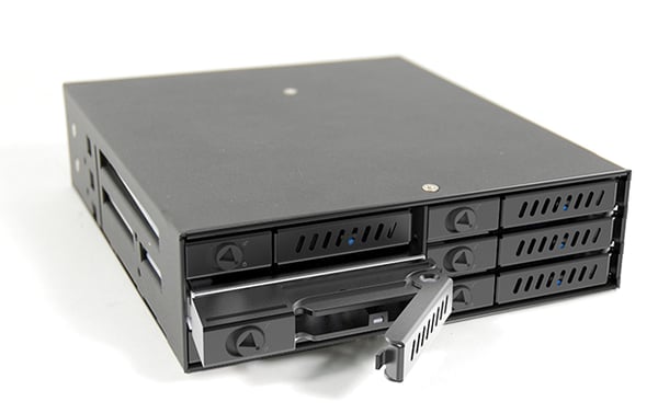 Chieftec CMR-625 drive bay-paneler Svart