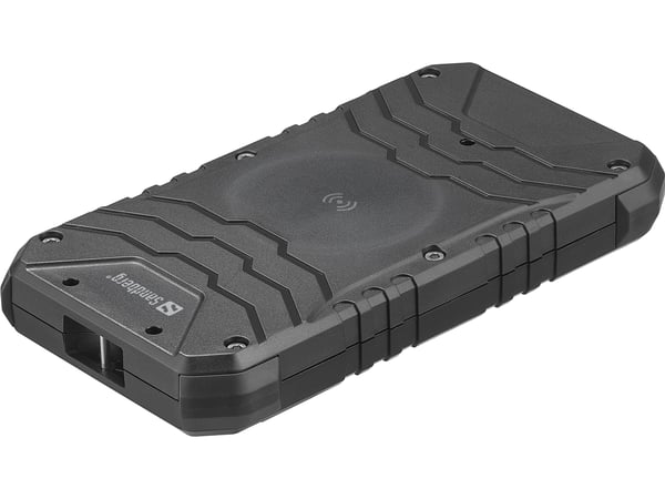 Sandberg 420-91 basstationer 10000 mAh Trådlös laddning Svart