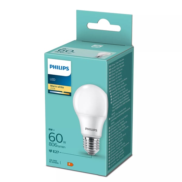 Philips Pære 60 W A60 E27