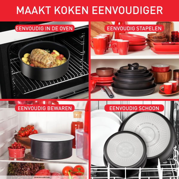 Tefal L76329 pann- och grytset