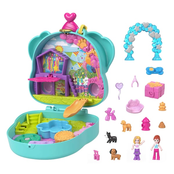 Polly Pocket hundfödelsedagskalas, lekväska