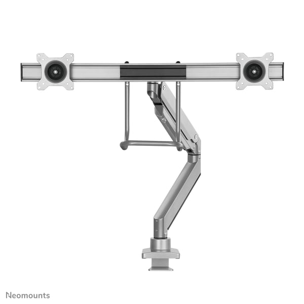 Neomounts NM-D775DXSILVER monitorin kiinnike ja jalusta 81,3 cm (32") Vastaanotto Hopea
