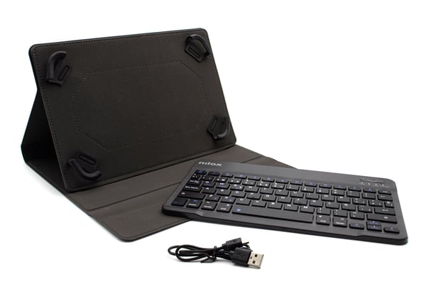 Nilox NXKB01 tablet etui 26,7 cm (10.5") Hylster Sort