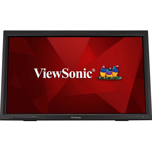 Viewsonic TD2423 platta pc-skärmar 59,9 cm (23.6") 1920 x 1080 pixlar Full HD LED Pekskärm Flera användare Svart