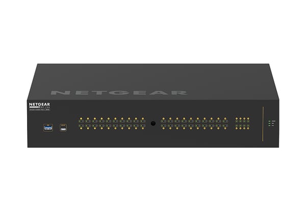 NETGEAR GSM4248UX hanterad L2/L3 Gigabit Ethernet (10/100/1000) Strömförsörjning via Ethernet (PoE) stöd 2U Svart