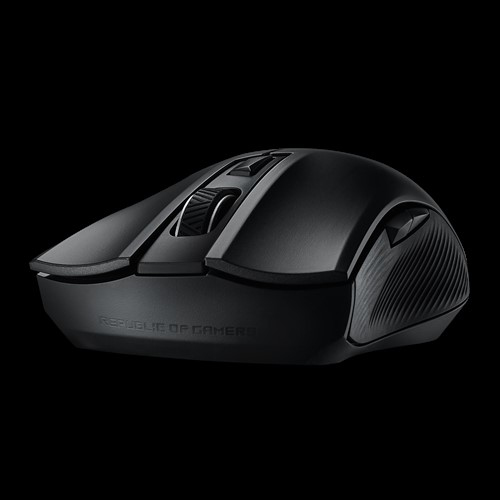 ASUS ROG Strix Carry datormöss Spela Högerhand Trådlös RF + Bluetooth Optisk 7200 DPI