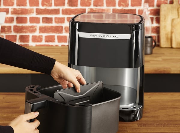 Tefal Easy Fry & Grill EY8018 6,5 L Enkeltstående 1830 W Varmluftsteger Sort