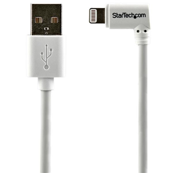 StarTech.com USBLT2MWR Lightning kabel 2 m Hvid