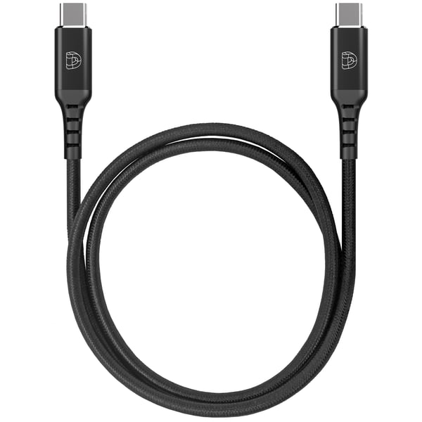 DEQSTER 50-1008628 USB-kabel 1 m USB C 5 Gbit/sek. Sort