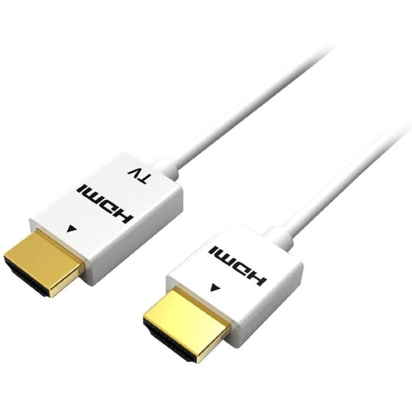 Techly 1m HDMI-A/HDMI-A HDMI-kabel HDMI Type A (Standard) Hvid
